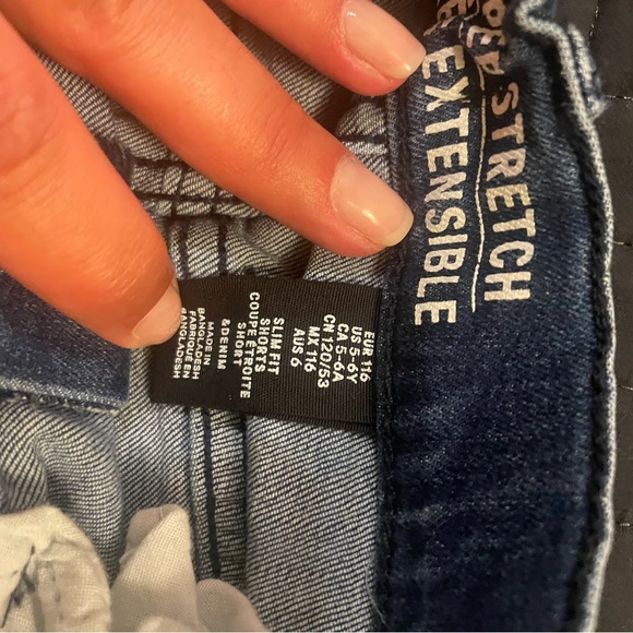 H&M super stretch boy denim slim fit shorts - Picture 6 of 6